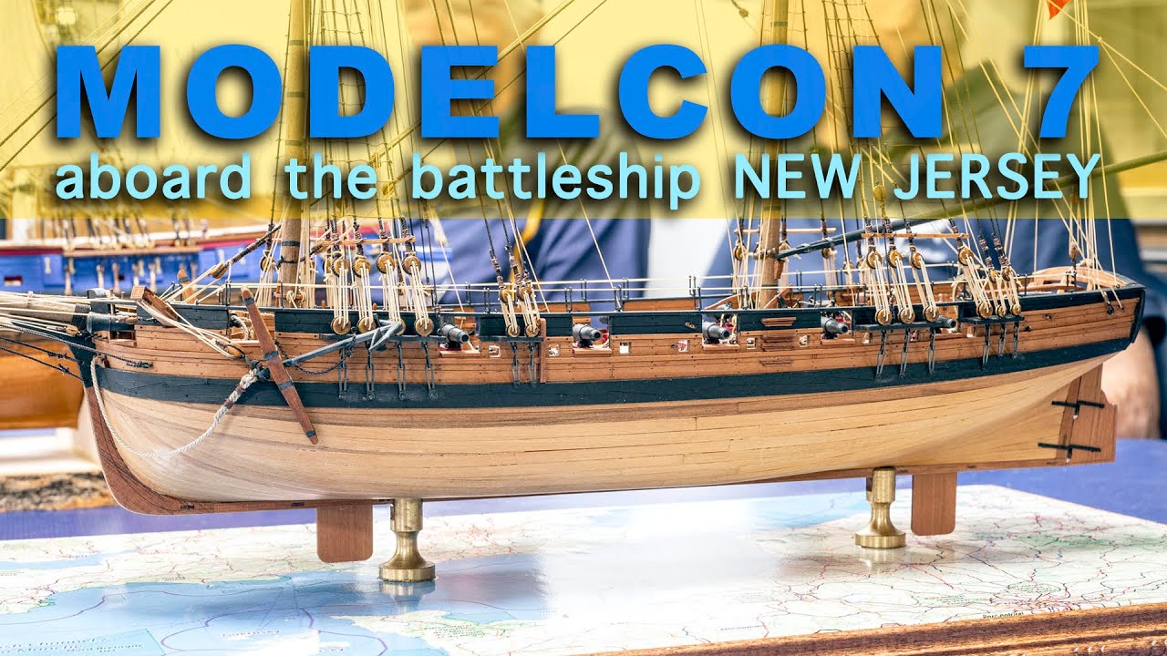 SHIP MODEL SHOW - ModelCON7 aboard Battleship New Jersey 2025 (NJ, USA)