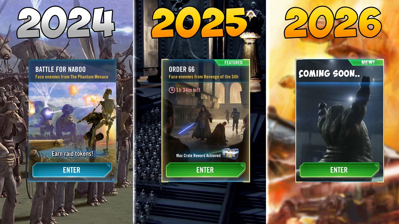 But are they required for the new raid? Era of Andor.