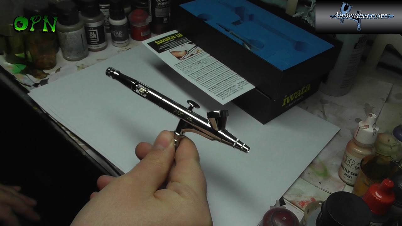 IWATA HIGH PERFORMANCE HP B PLUS AIRBRUSH REVIEW