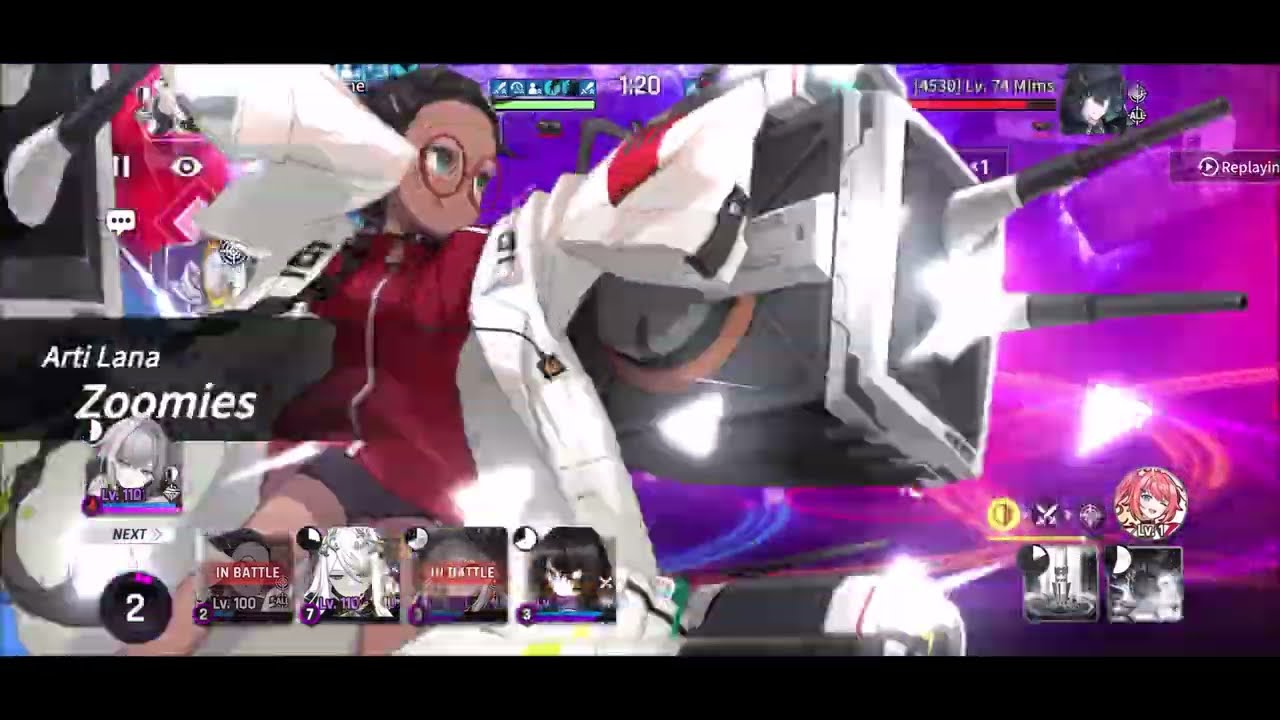 CounterSide Ranked  PVP match 129
