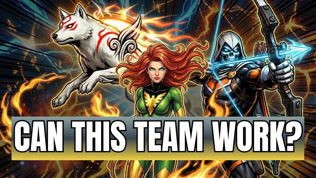 First Time Team Build Amaterasu Taskmaster and Phoenix  in UMVC3