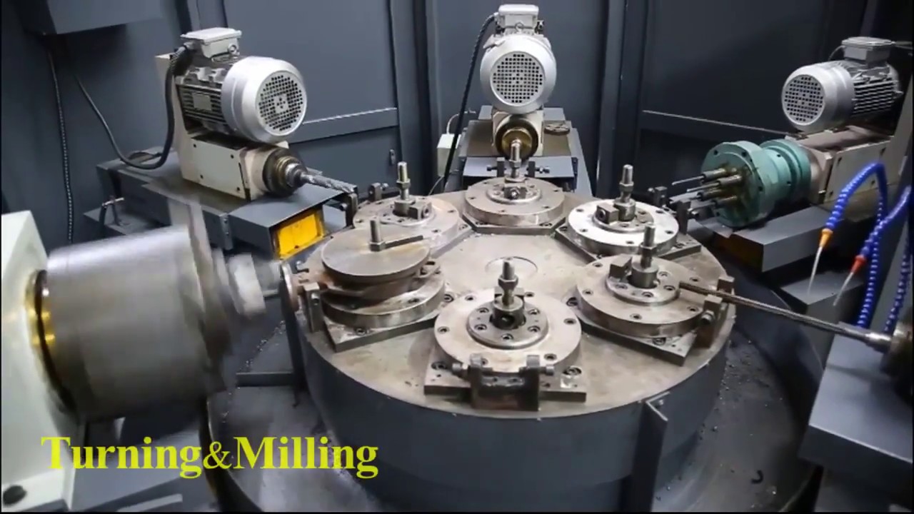 Special purpose CNC machine for butterfly valve body
