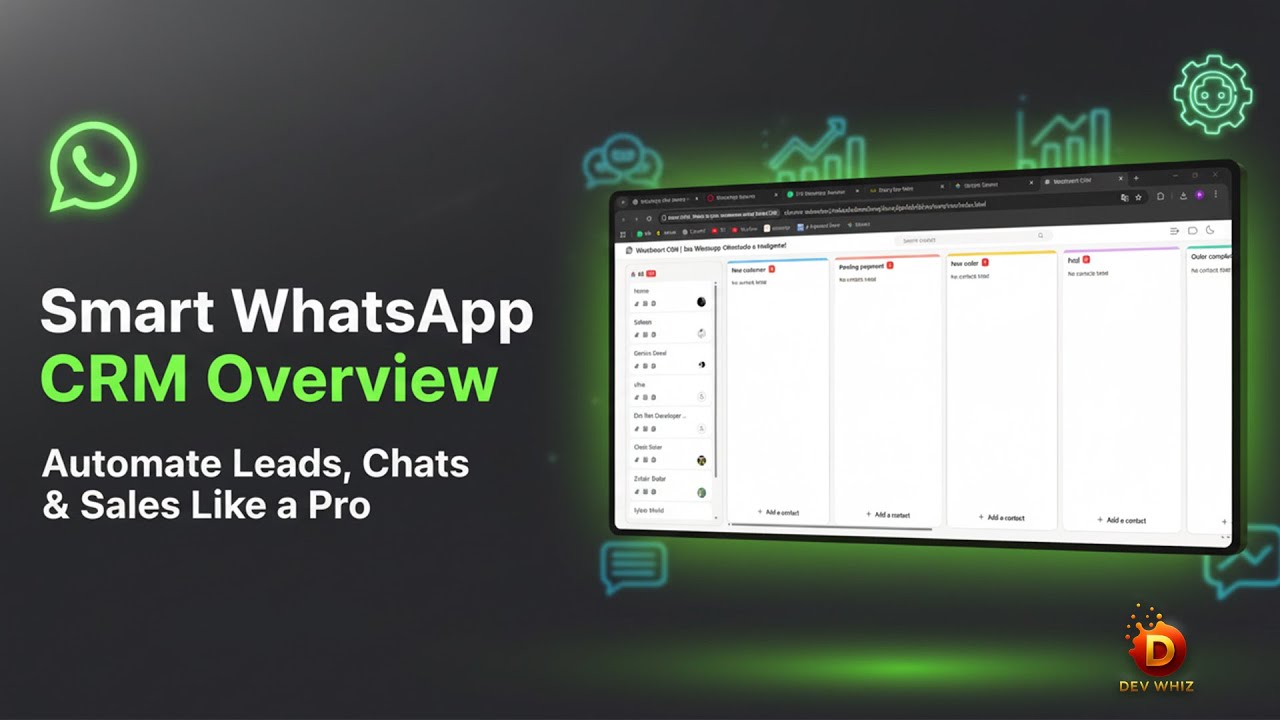 How to Use Smart CRM Step by Step | Smart CRM Overview | how to use WhatsApp CRM chrome extension