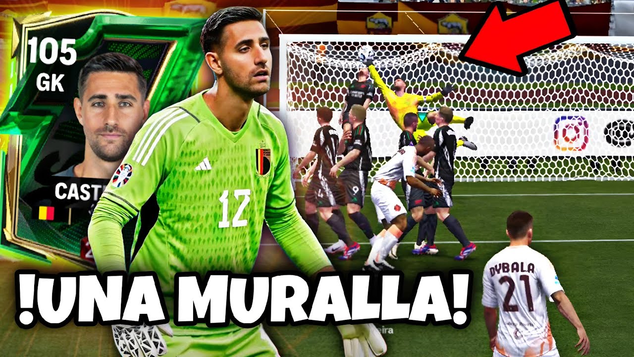 ✋¡EL MURO CASTEELS ha VUELTO *PARA TODO*!! PORTERAZO!🔥🇧🇪