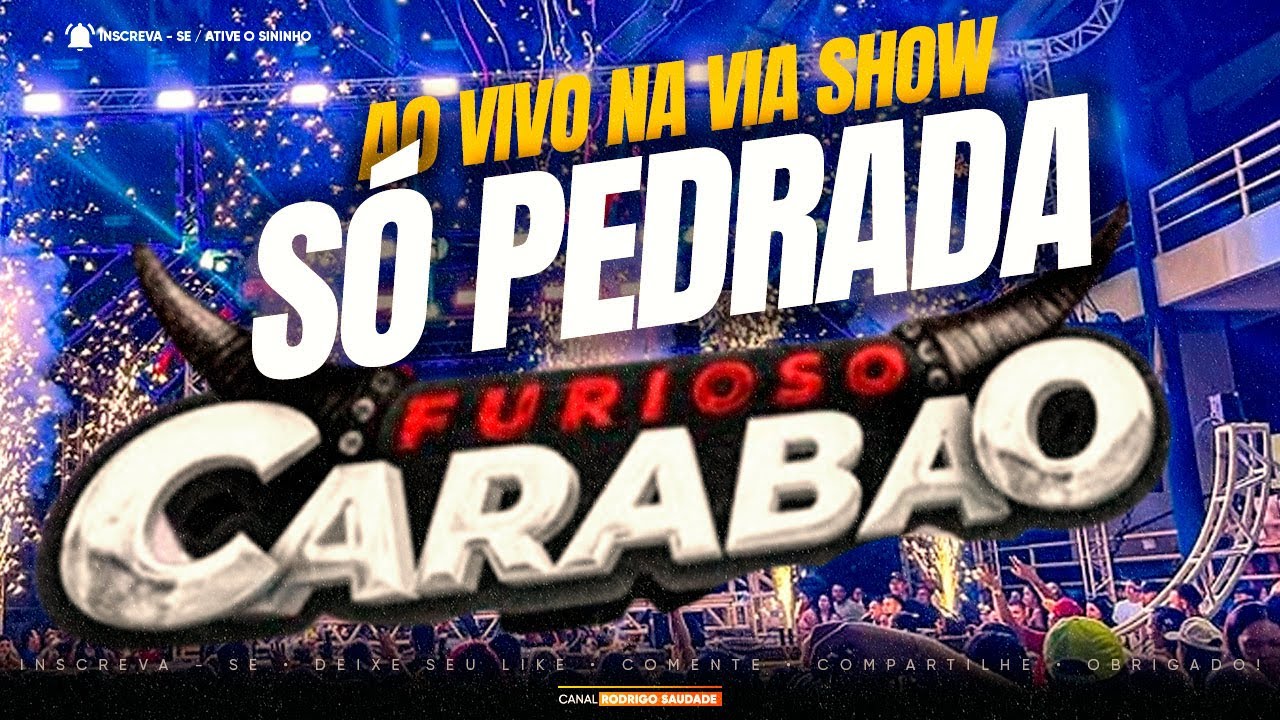 NOVO CARABAO AO VIVO NA VIA SHOW DJ DALTON I AS MELHORES DA SAUDADE