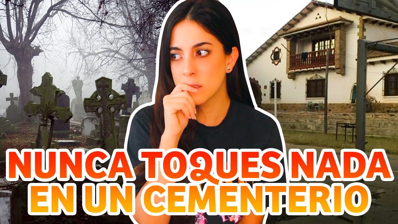 NUNCA TOQUES NADA EN UN CEMENTERIO *EXPERIENCIAS PARANORMALES DE MIS SUSCRIPTORES* | HeyEstee