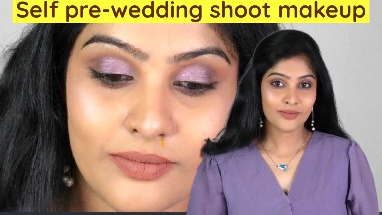 SELF PREWEDDING SHOOT MAKEUP LOOK | GET READY FOR PRE WEDDING SHOOT AT HOME | TAMIL MAKEUP VIDEO !!!