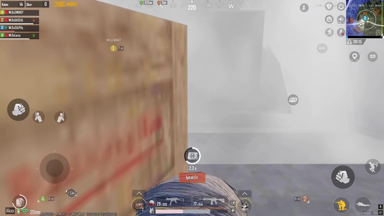 MVP LİGİ 4.GÜN  WLD TEAM SULPO GAME