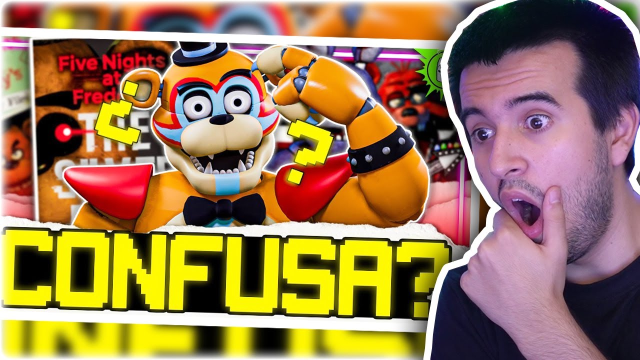 REACCIONANDO a LA DIFICULTAD DE LA CRONOLOGÍA DE FIVE NIGHTS AT FREDDY´S de JOTA.!