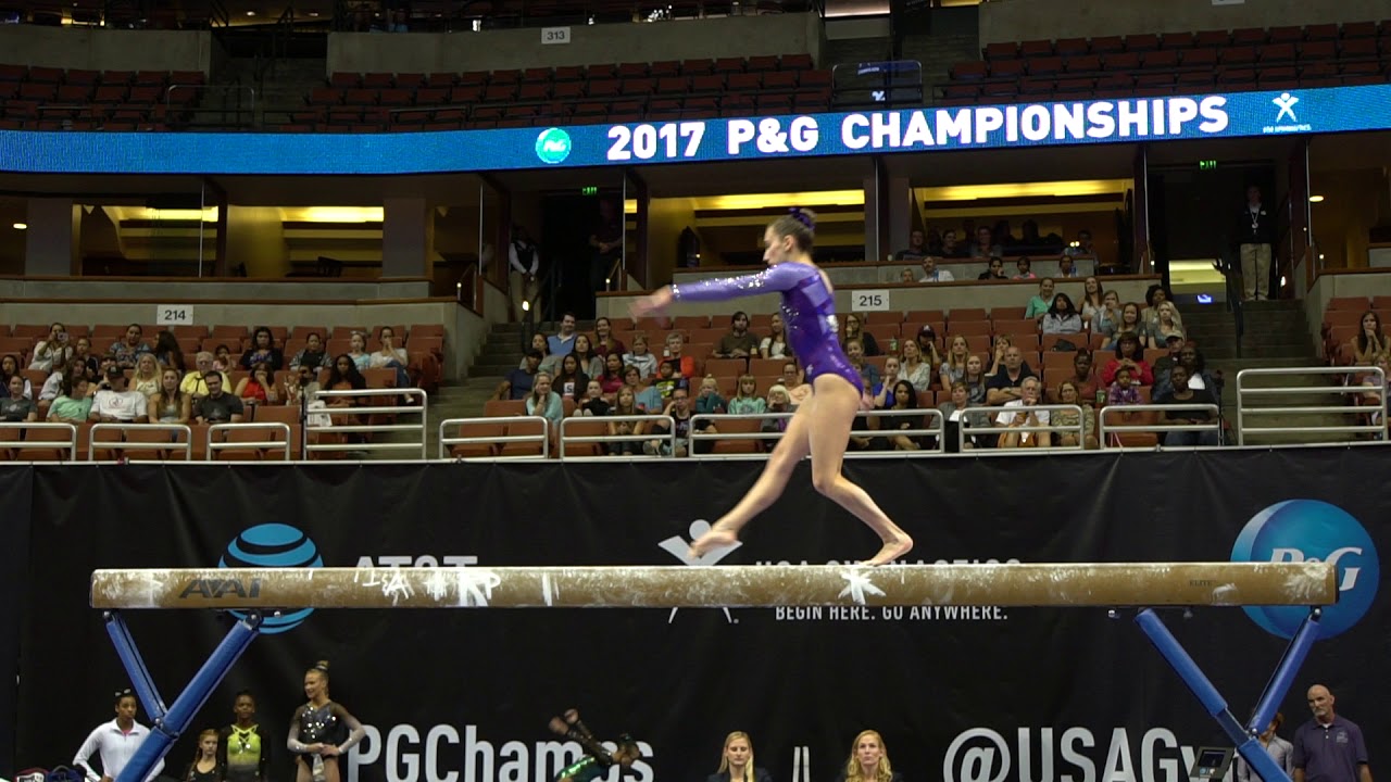 Leah Clapper - Balance Beam - 2017 P&G Championships - Senior Women - Day 1