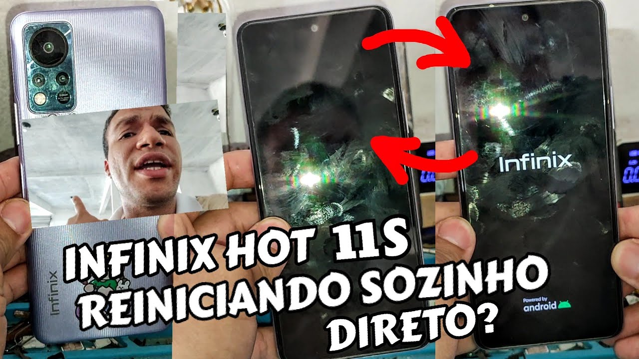 SEU INFINIX HOT 11S FICA DESLIGANDO E LIGANDO SOZINHO DIRETO? NÃO LIGA? NÃO CARREGA? LOOP INFINITO?