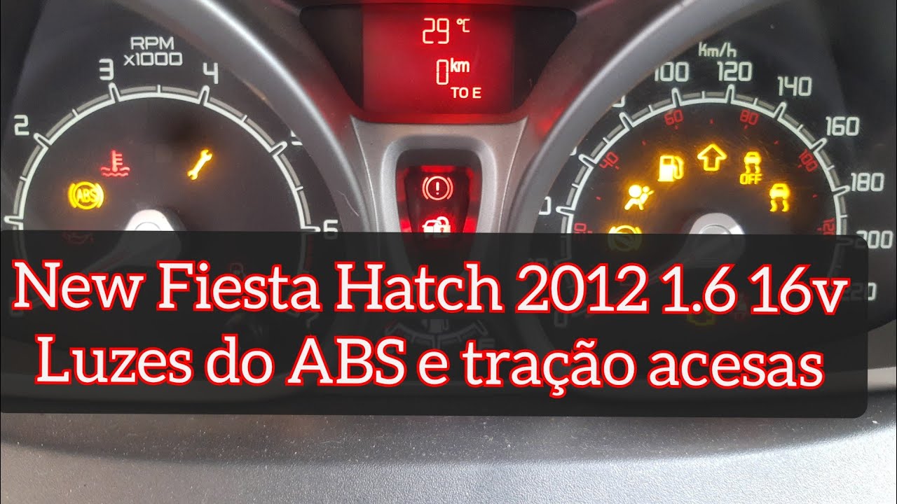 New Fiesta Hatch 2012 com módulo do ABS com problema!