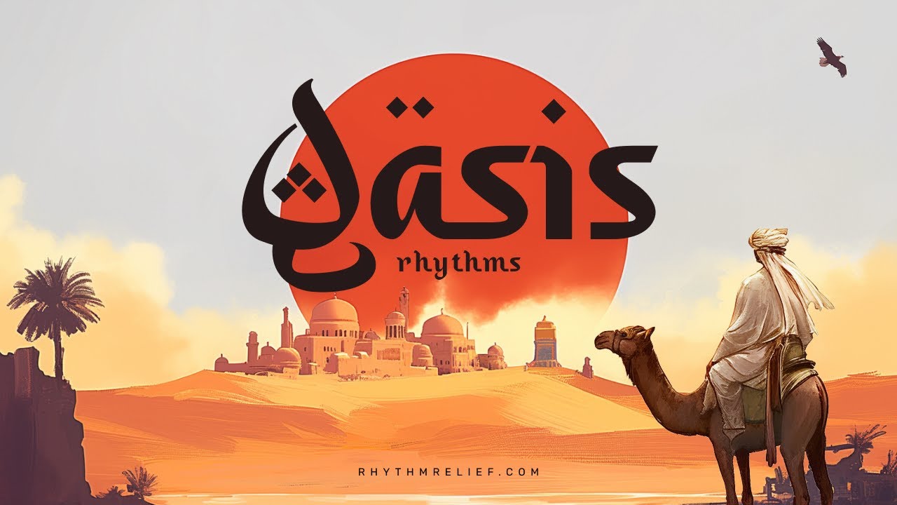 Sahara Harmony 🌙 Oasis Rhythms: Arabic Tranquil Oud & Santoor Ambient Music for Relax & Meditation