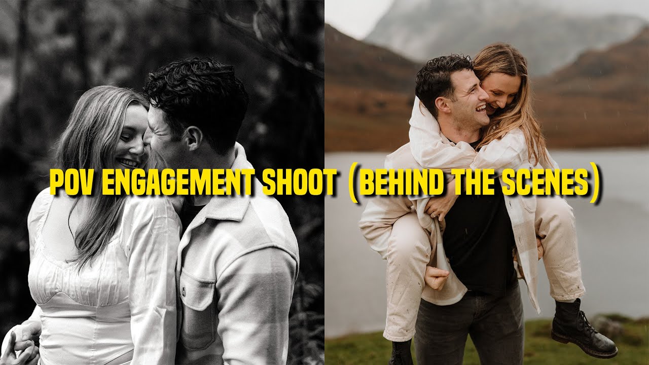 POV Engagement Photoshoot (Behind the Scenes) w/ Sony A7IV and Sigma 50mm, 35mm