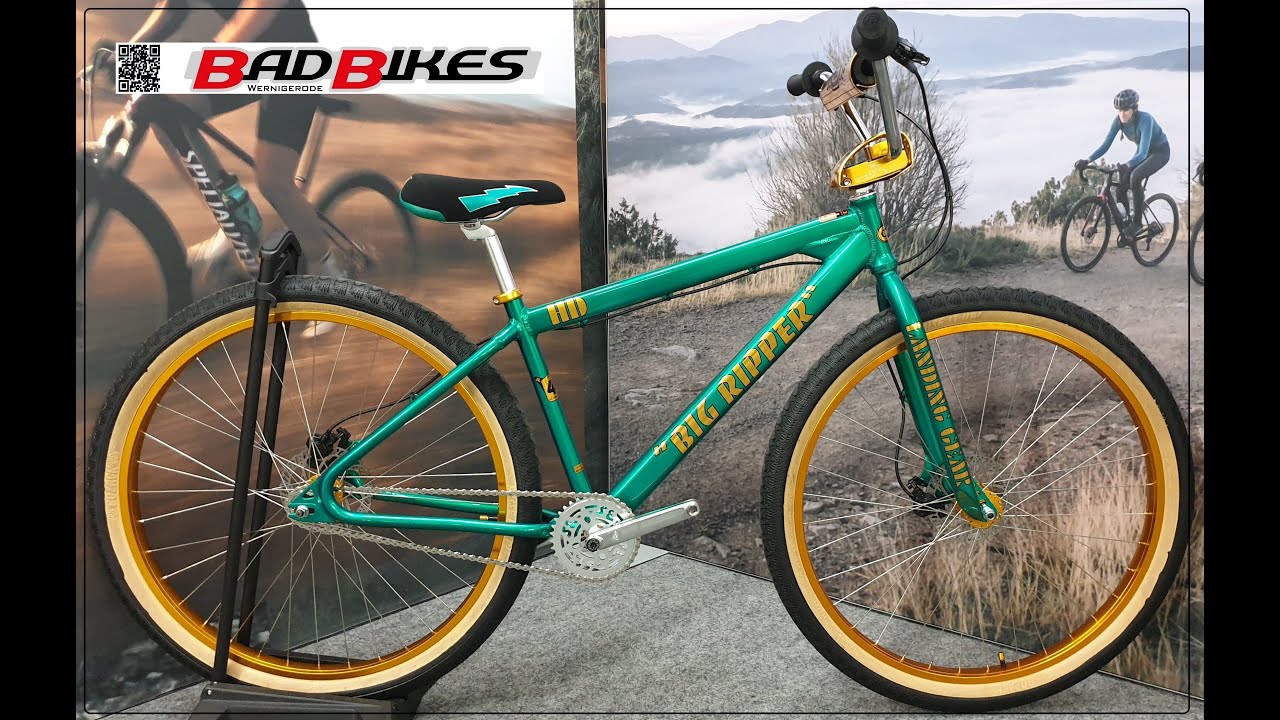 SE Bikes Big Ripper HD 29 Super Elite 6061 Mushroom BMX Bike Cruiser Racing 45 Years of Radness 2022
