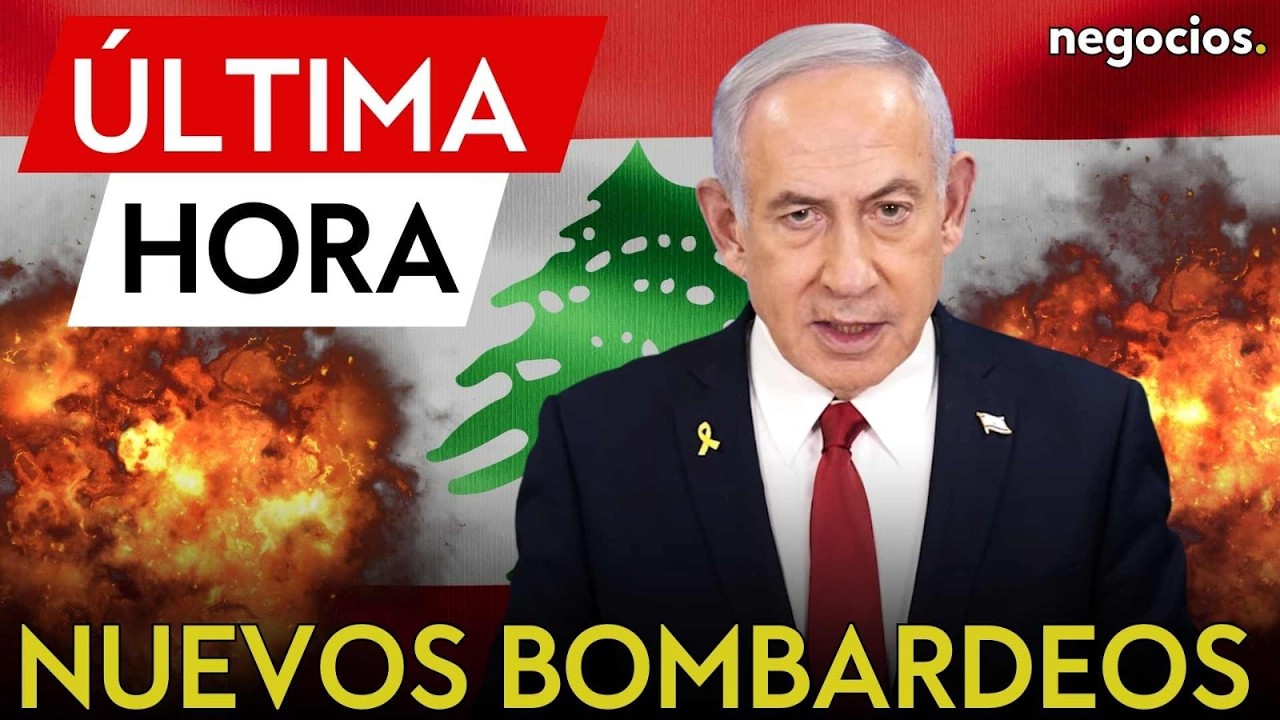 &Uacute;LTIMA HORA | Israel golpea l&iacute;bano mientras negocia en EEUU: reportan nuevos bombardeos
