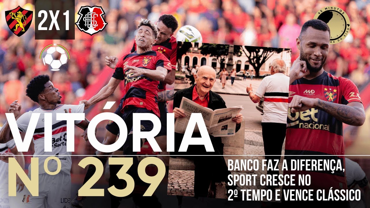 AO VIVO: SPORT X SANTA CRUZ - TRANSMISSÃO COM REACT + PÓS-JOGO -PERNAMBUCANO 2026