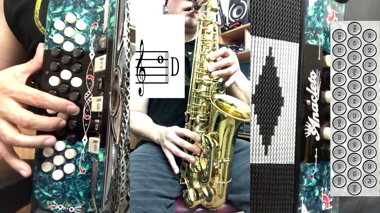 EL PISTOLERO ACORDEON Y SAX