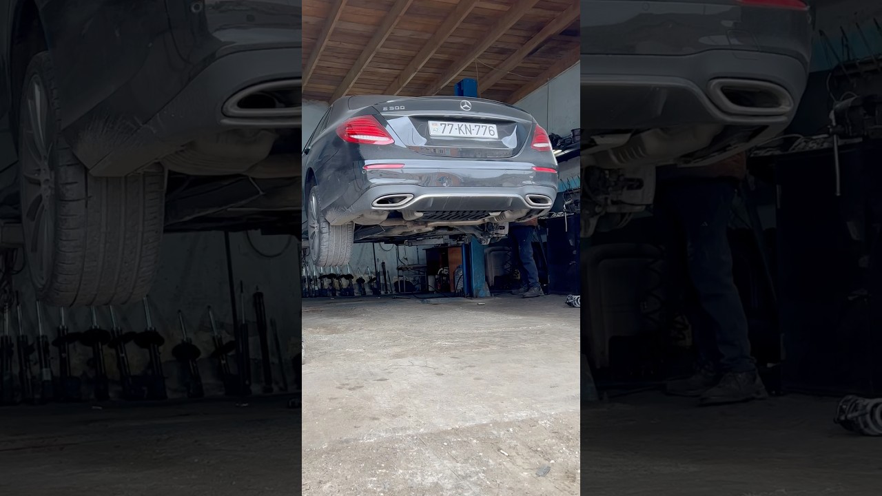 Mercedes W213 Shock Absorber Repair PART-1🧑🏻&zwj;🔧🛑 #amortizator_az #carrepair #mercedeseclass #car