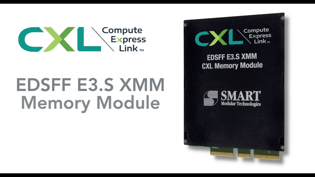 SMART Modular | Introducing CXL Memory Modules (XMMs) for Density and Bandwidth Expansion