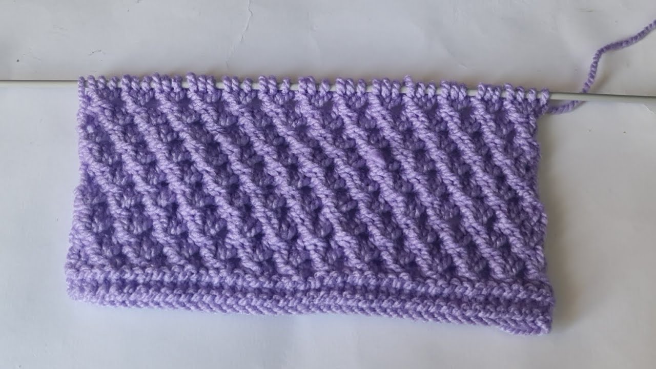Jilet jaket toxumaq üçün asan bir naxış #örgü #knittig 