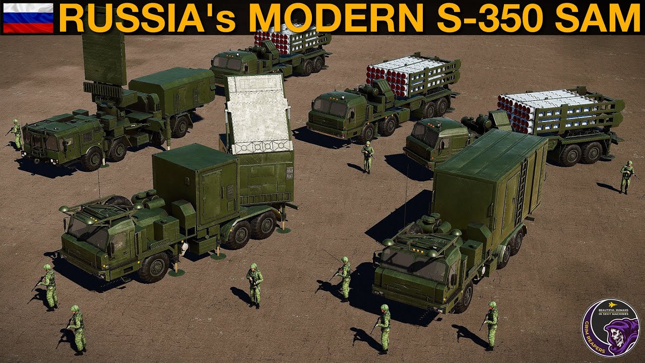Насколько хороша новая российская система ПВО С-350? Новый актив DCS от CH!