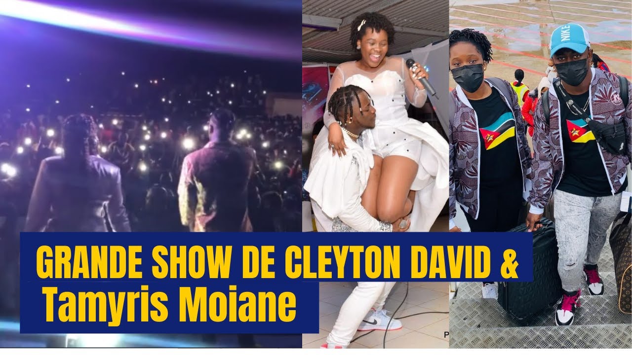 CLEYTON DAVID & TAMYRIS MOIANE CAUSAM FUROR EM SÃO TOMÉ E PRÍNCIPE