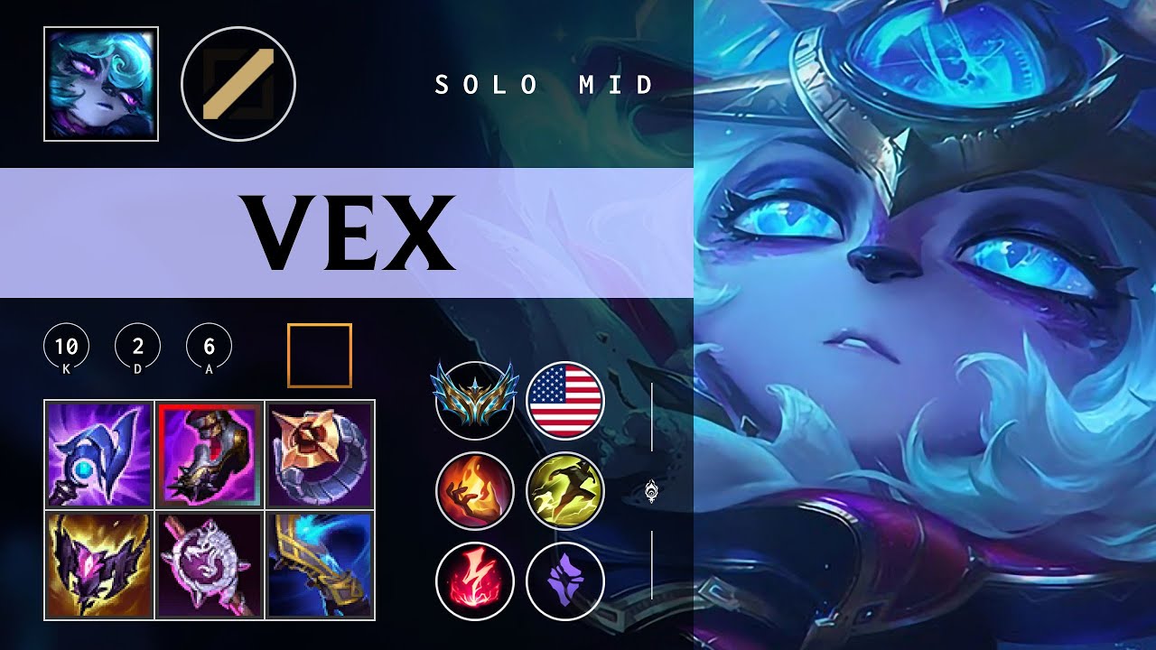 Vex Mid vs Ryze - NA Challenger Patch 26.02
