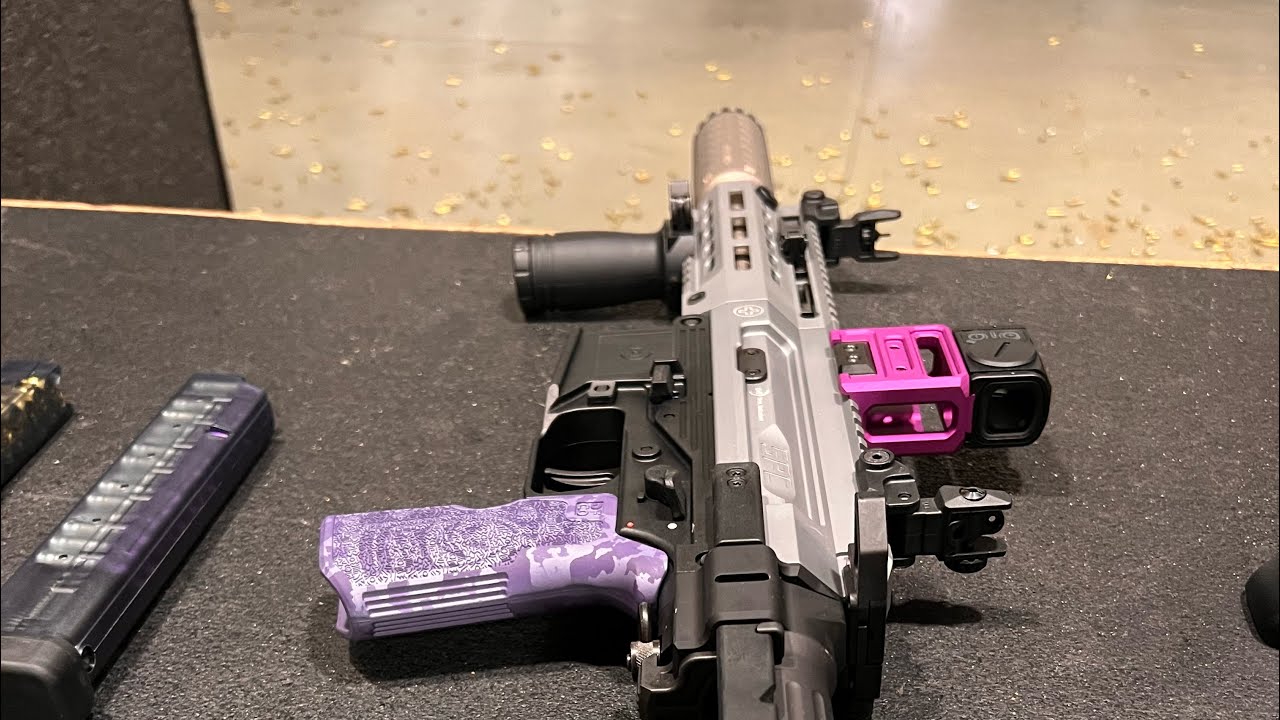 B&T SPC9 SD2 at home. Unboxing the SPC9 and first shots 🔥#pcc #pdw #SPC9 #airsoft quiet 