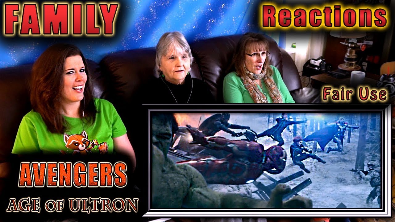 AVENGERS 2 | Age of Ultron | FAMILY Reactions | Fair Use