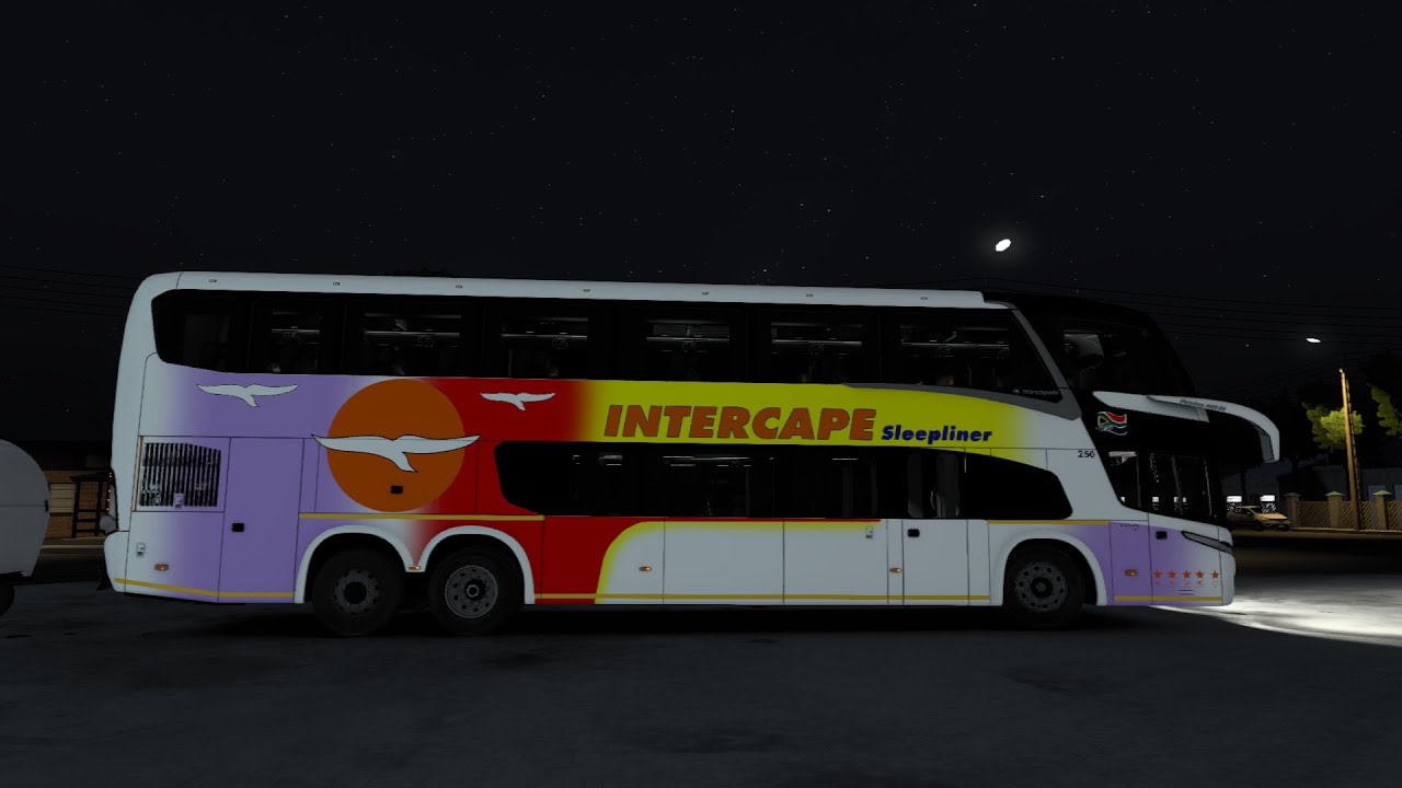 INTERCAPE SLEEPLINER Bus Trip - George to Pretoria