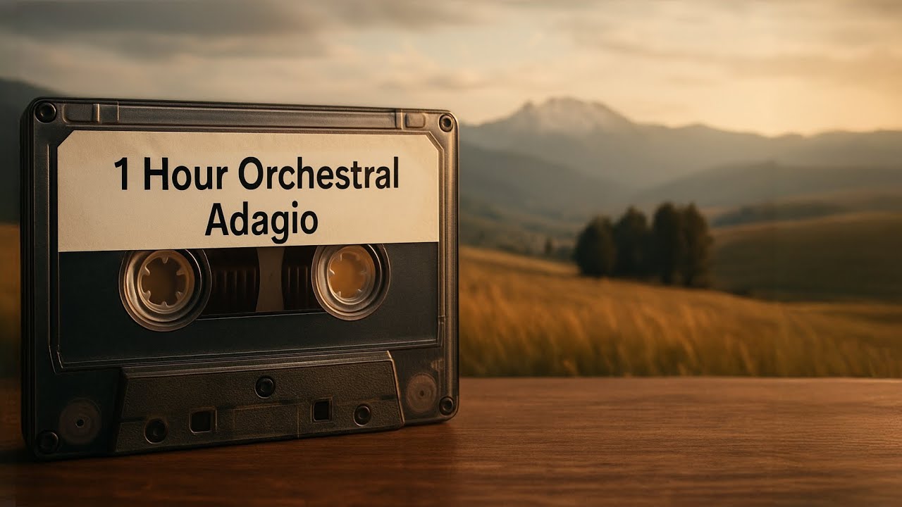1-Hour Orchestral Adagio | Classical Background Music for Study, Coffee & Relaxation