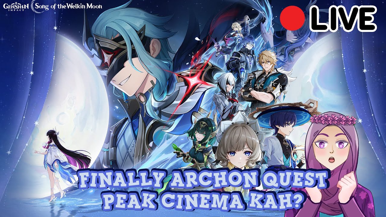 [ID/EN] (Genshin) Apakah Archon quest ini peak cinema?  (◕‿◕🌸) #vtuber #vtuberid