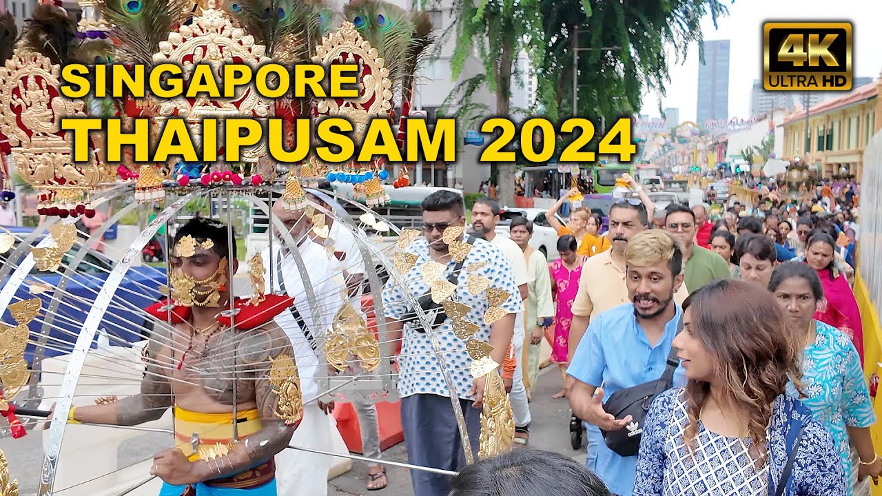Thaipusam 2024 - Thaipusam Singapore 2024 - A Walk with God (Video 2)
