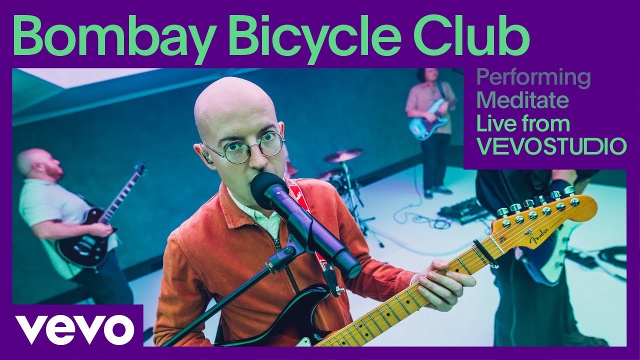 Bombay Bicycle Club - Meditate (Live Performance) | Vevo Studio Performance