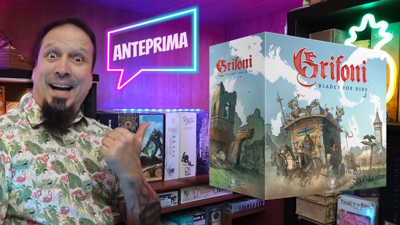 GRIFONI BLADES FOR HIRE - Anteprima Kickstarter