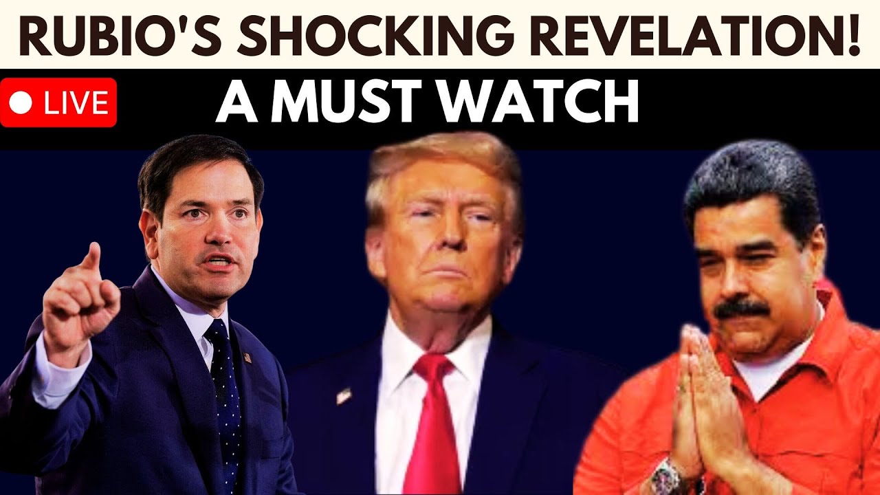 Marco Rubio LIVE: US Secretary Responds to Maduro Arrest | US Attacks Venezuela LIVE | Trump | US
