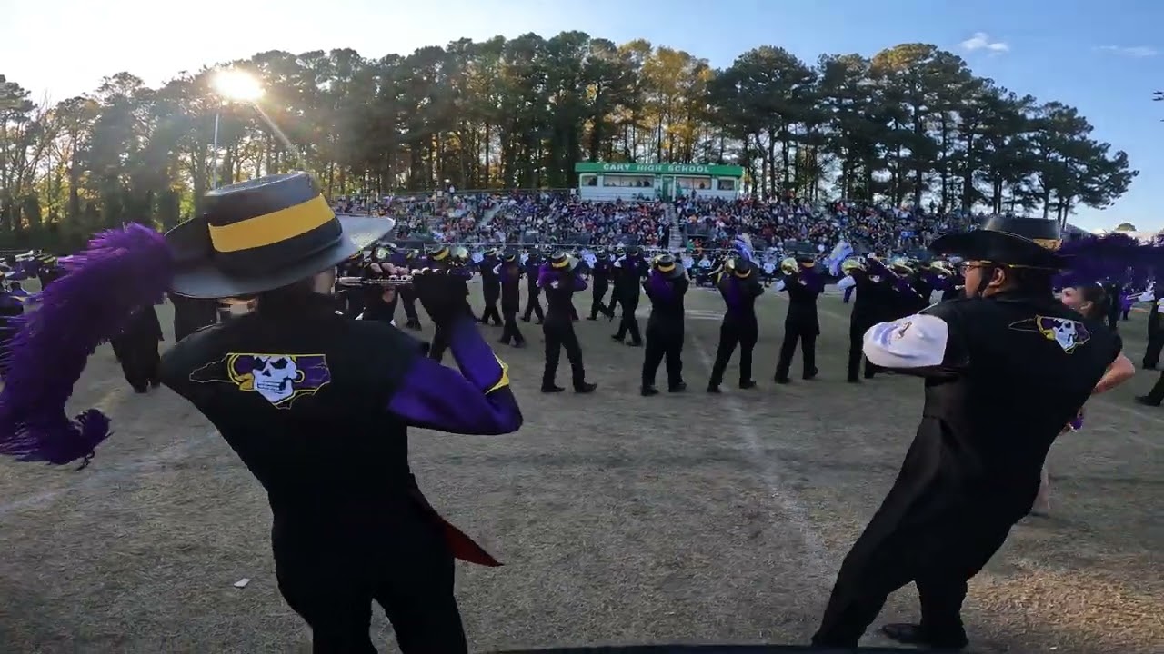 ECU Marching Pirates 2024 | Piccolo Cam | Jason Yeap Medina | Cary Band Day