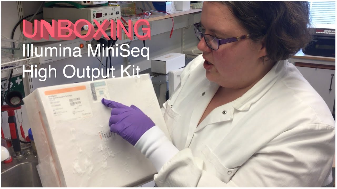UNBOXING an Illumina MiniSeq High Output Kit