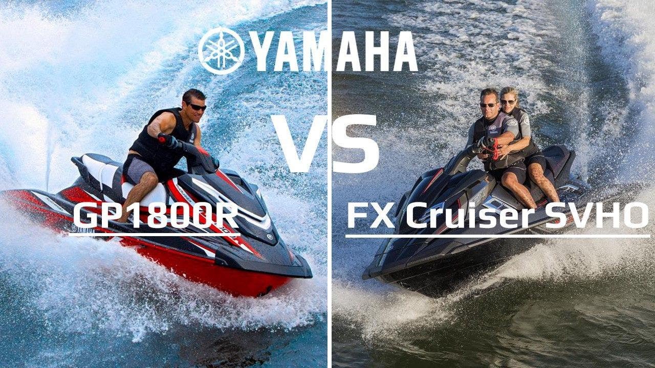 Сравнительный обзор гидроциклов Yamaha FX Cruiser SVHO и GP1800R