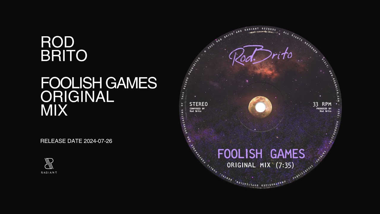 Rod Brito - Foolish Games (Original Mix)