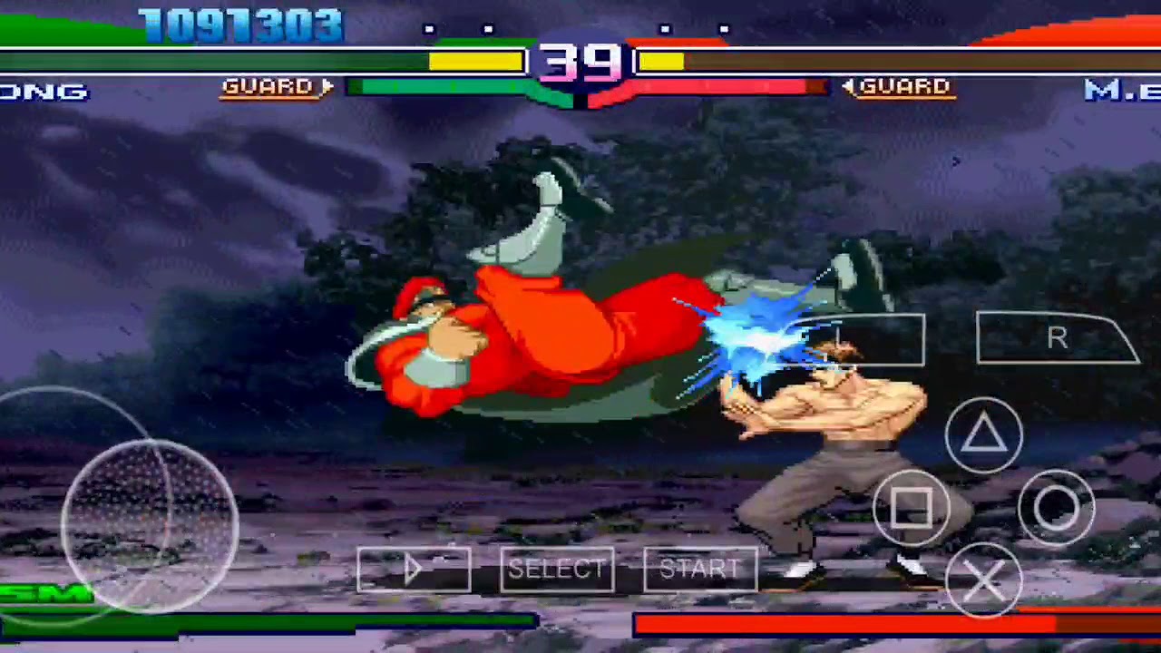 Street Fighter Alpha 3 MAX -Defeating M.Bison