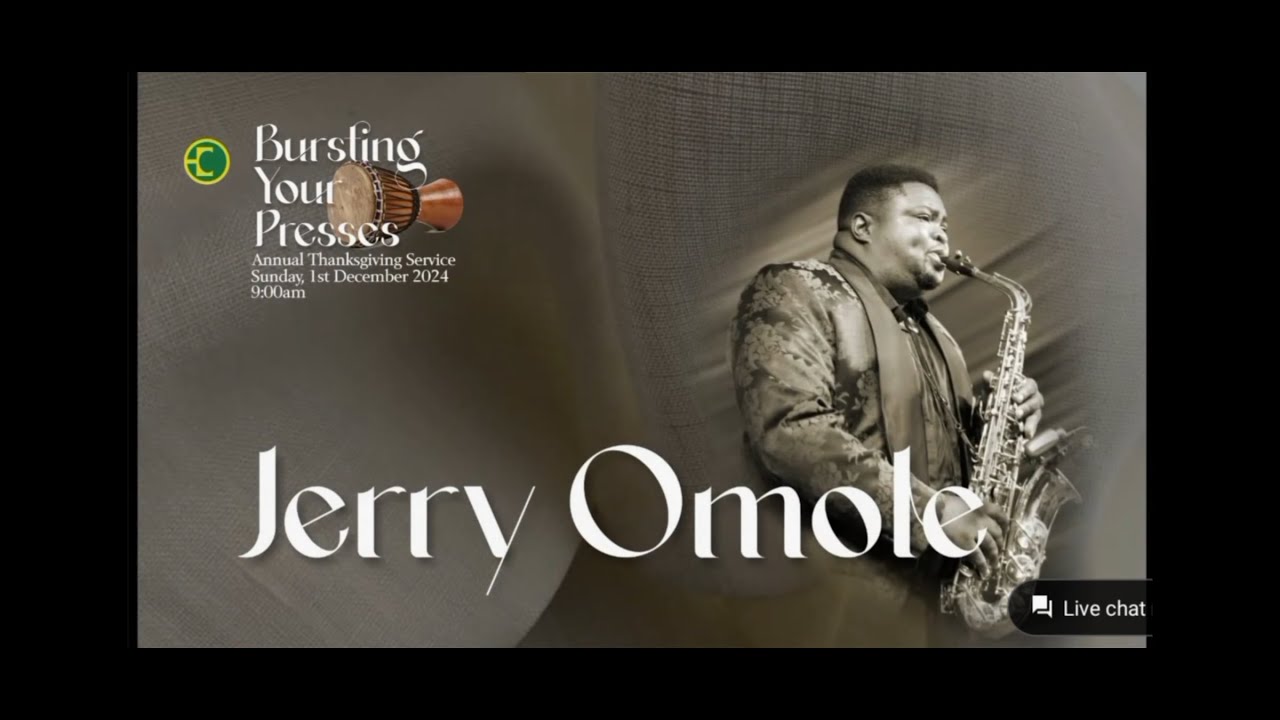 Jerry Omole @ The Carpenter's Church Port Hacourt (Bursting Your Presses 2024)