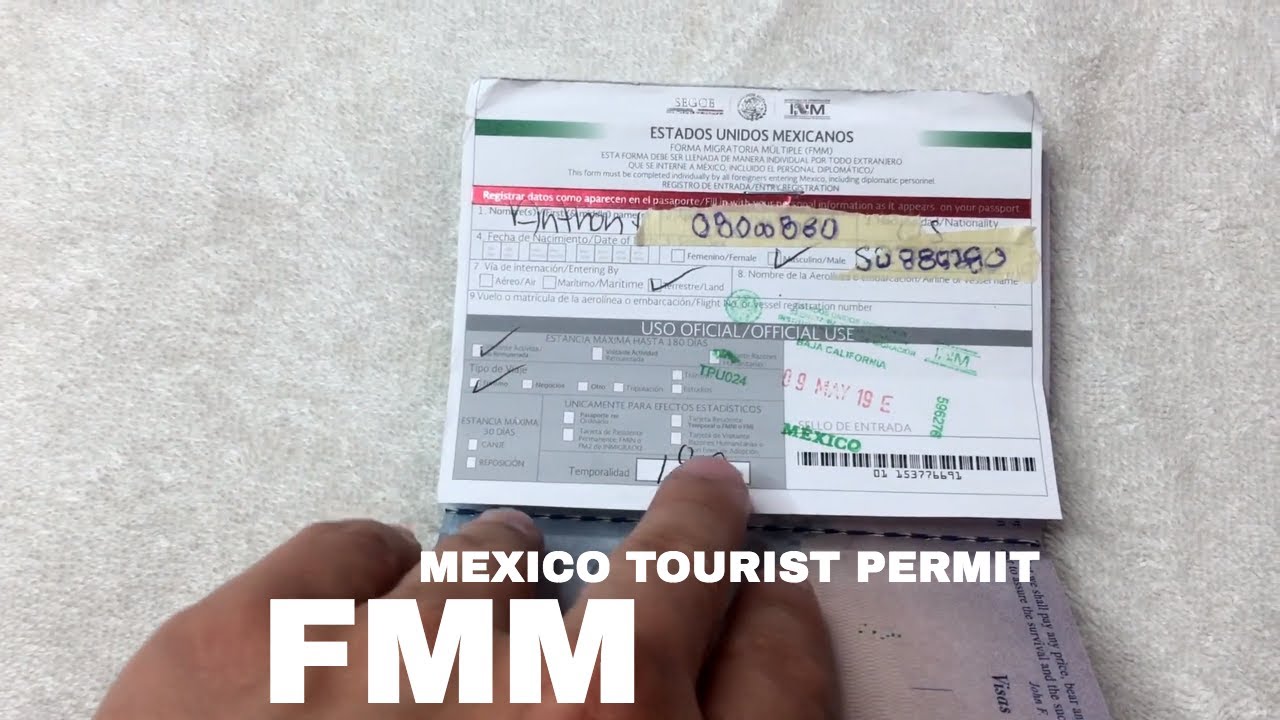 🔴 How To Use FMM Mexico Tourist Permit Cost Information 🔴