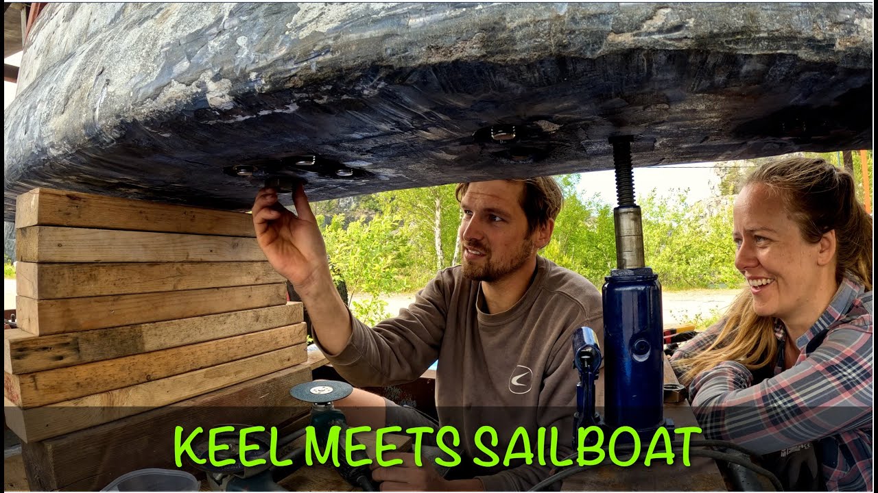 Attaching our DIY Keel to the Sailboat [2.17]