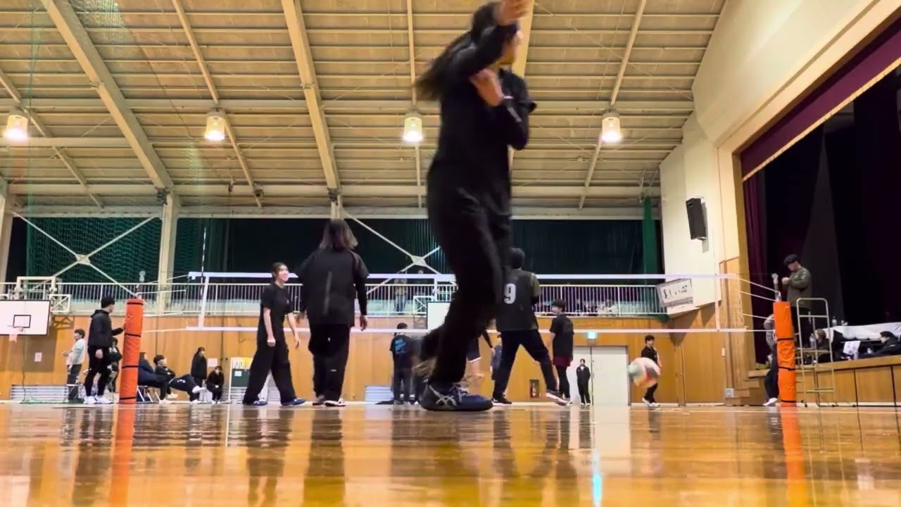 12月13日 三穂小 チャンピオンリーグ決勝戦 2セット目vs市役所