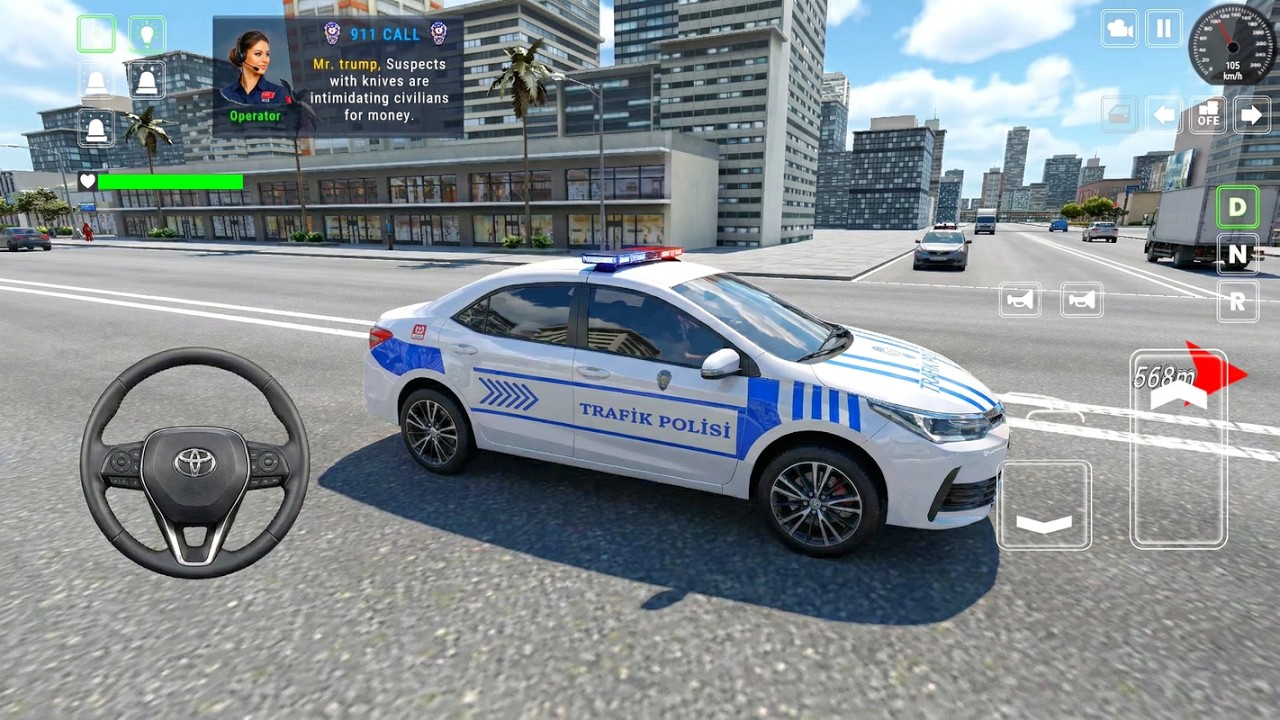 Devriye: Türk Polis Oyunu - Toyota Corolla | Android Gameplay