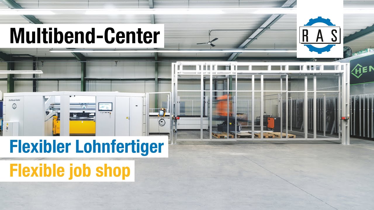 RAS Multibend-Center: Flexibler Lohnfertiger | RAS Multibend-Center: Flexible job shop
