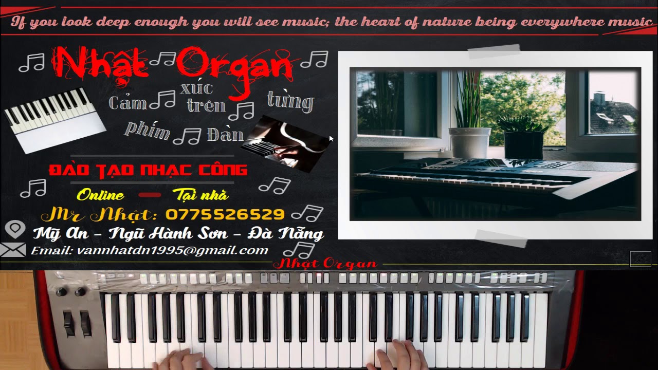 Học Đàn Online - Hướng Dẫn Intro Bài Hoa Trinh Nữ (Theo Bản Phối Như Quỳnh) - Nhật Organ