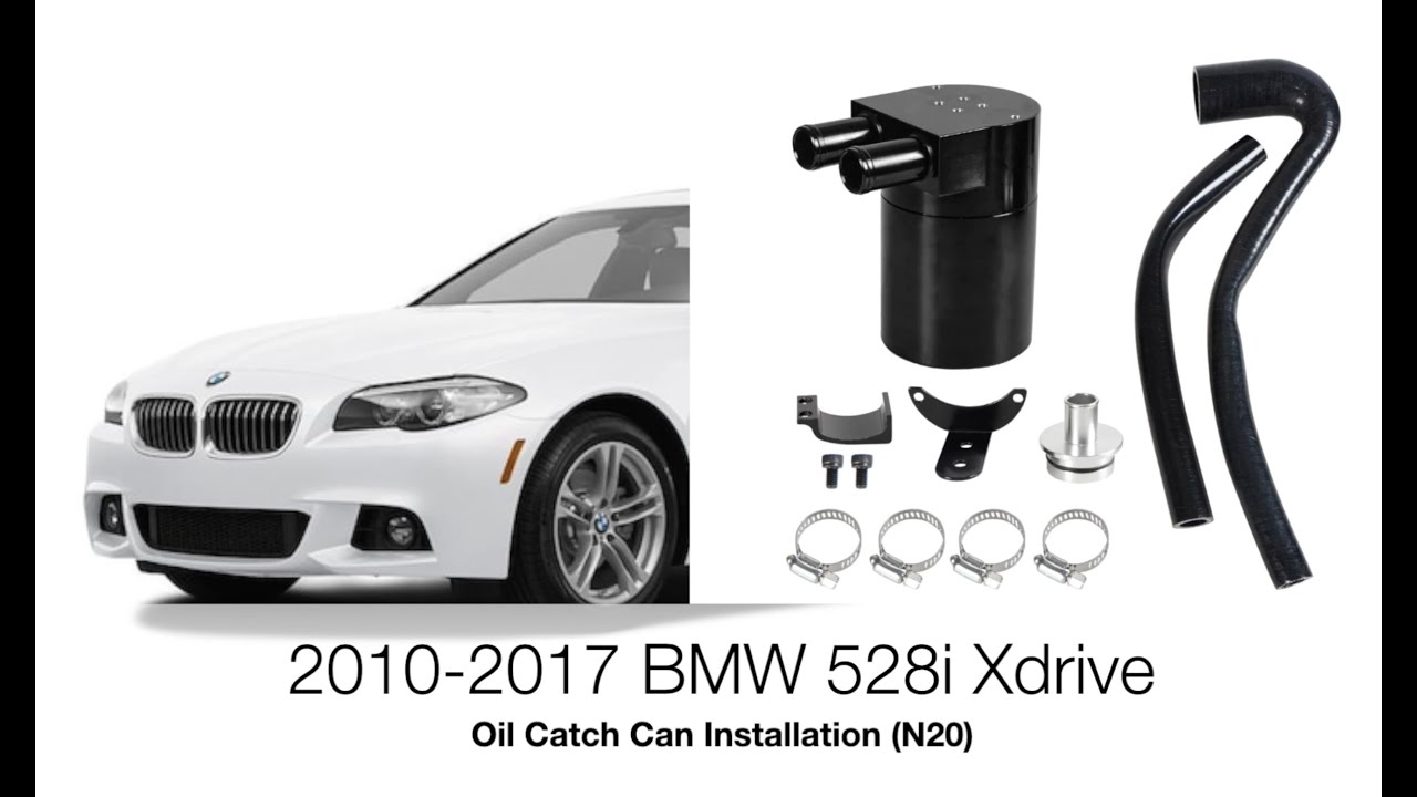 Возможность установки маслоуловителя на BMW 528i 2010–2017 годов выпуска. Продлите срок службы дв...